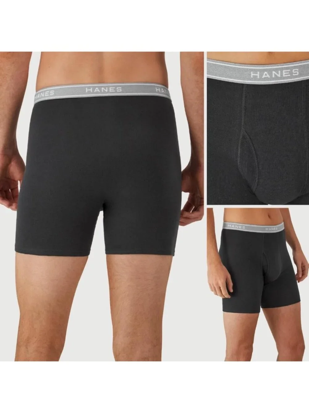 Cool & Breathable Men's Boxer Briefs Pack | Moisture-Wicking, No Ride Up Comfort